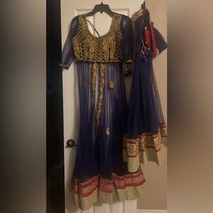 Indian lengha - anarkali style